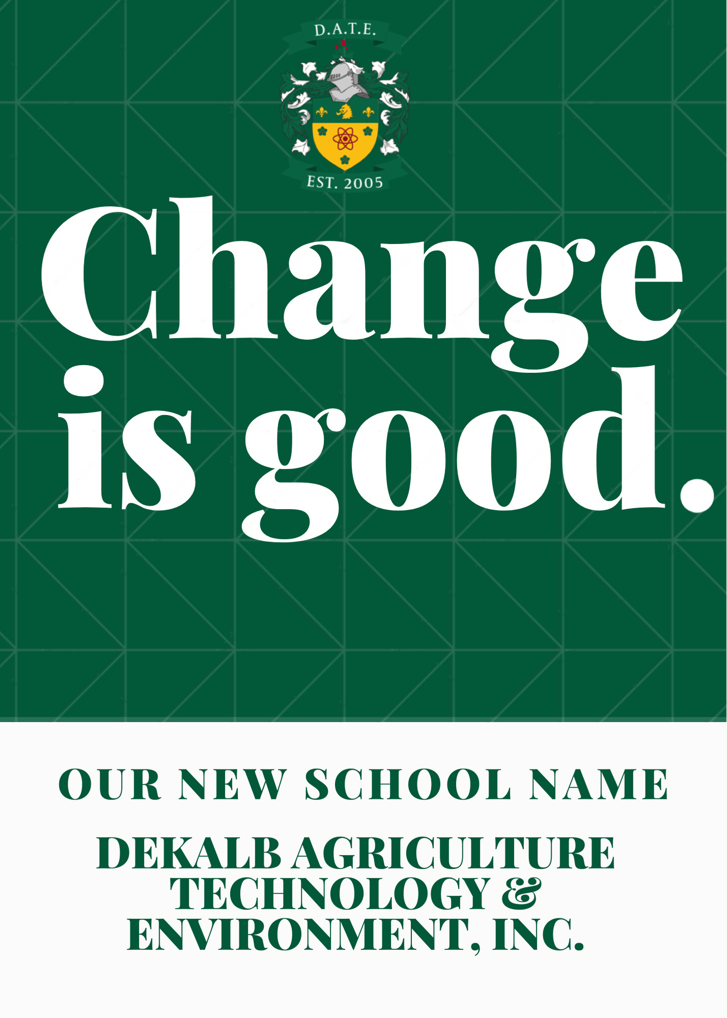DeKalb Academy of Technology & Environment, Inc. Officially Announces New Name
