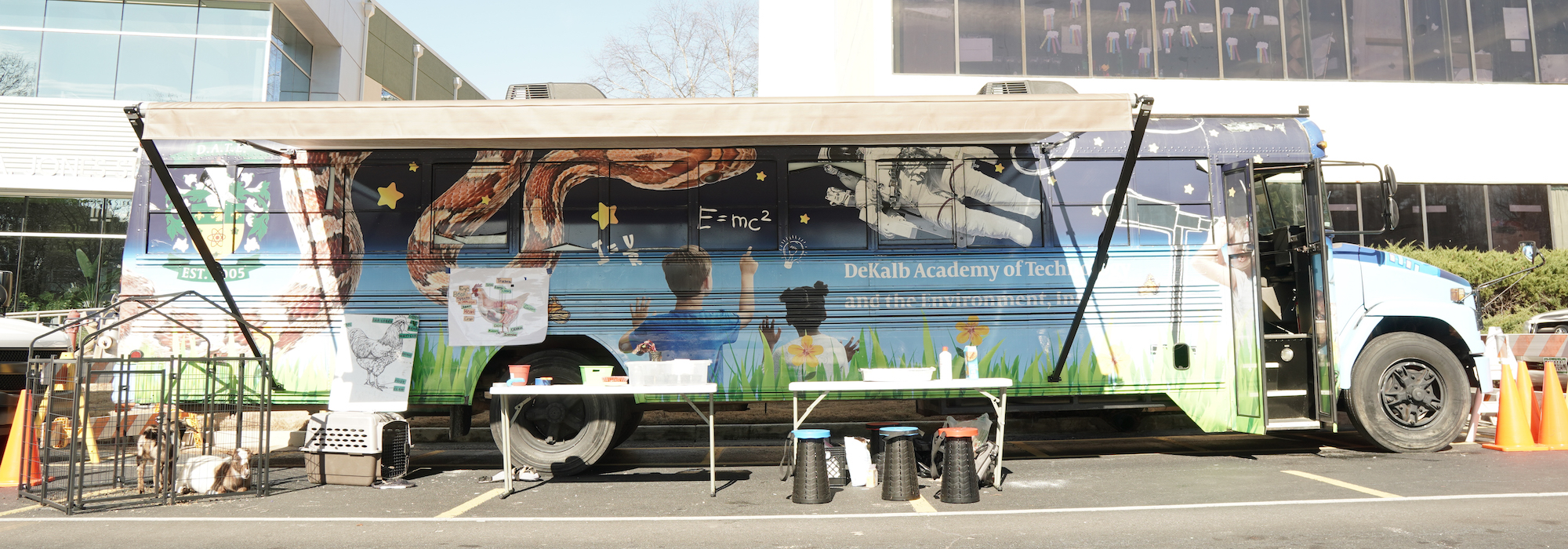 Learning Bus Makes It’s Way Around DeKalb